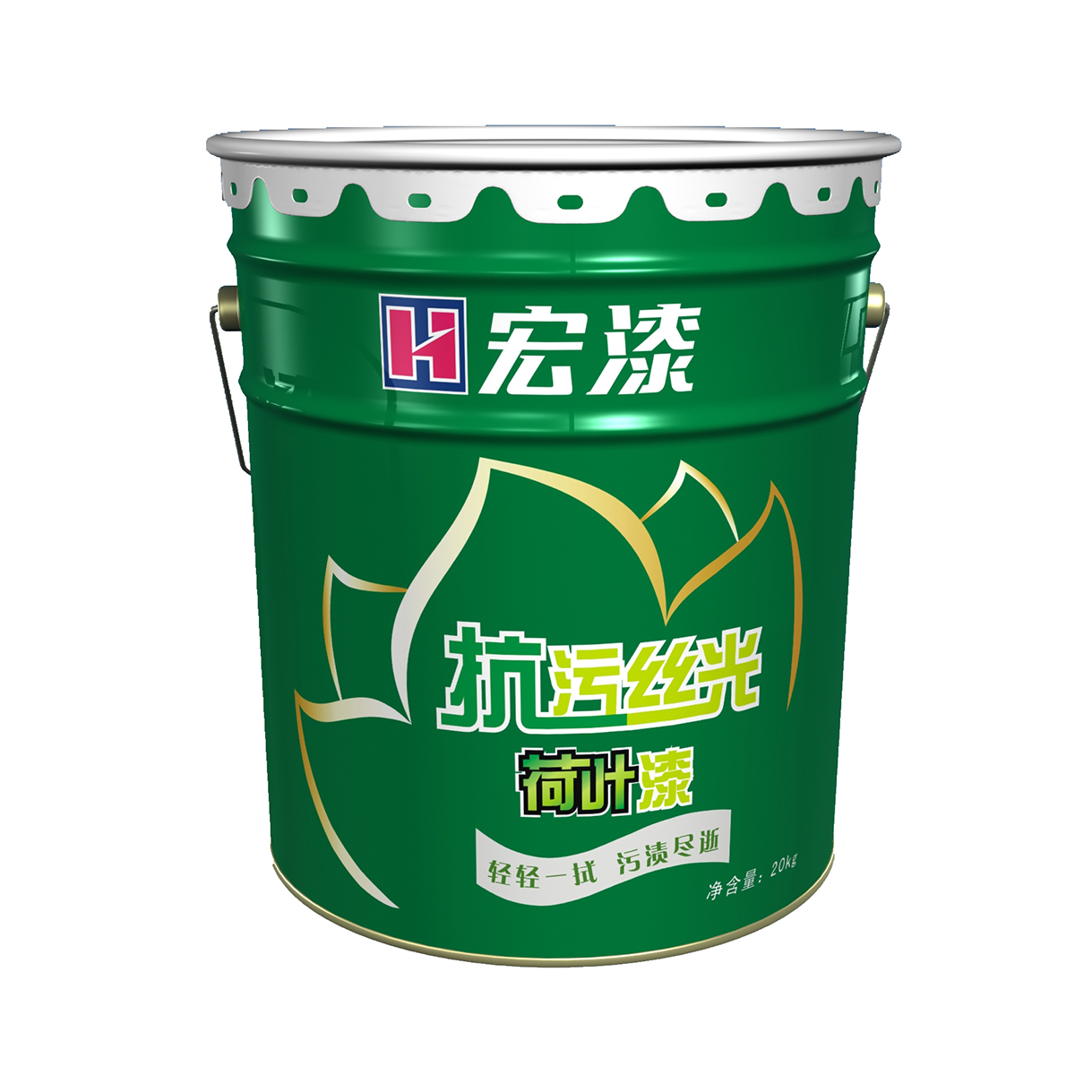 宏时丽内墙乳胶漆丝光荷叶漆厂家